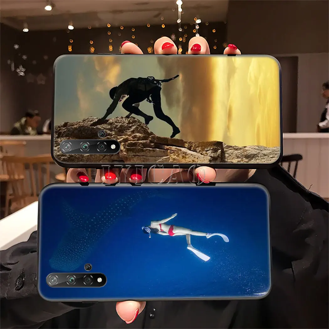 IYICAO Экстремальные виды спорта мягкий чехол для телефона Huawei Honor 9X20 Pro 7A 7C 7X8 9 10 Lite 8X