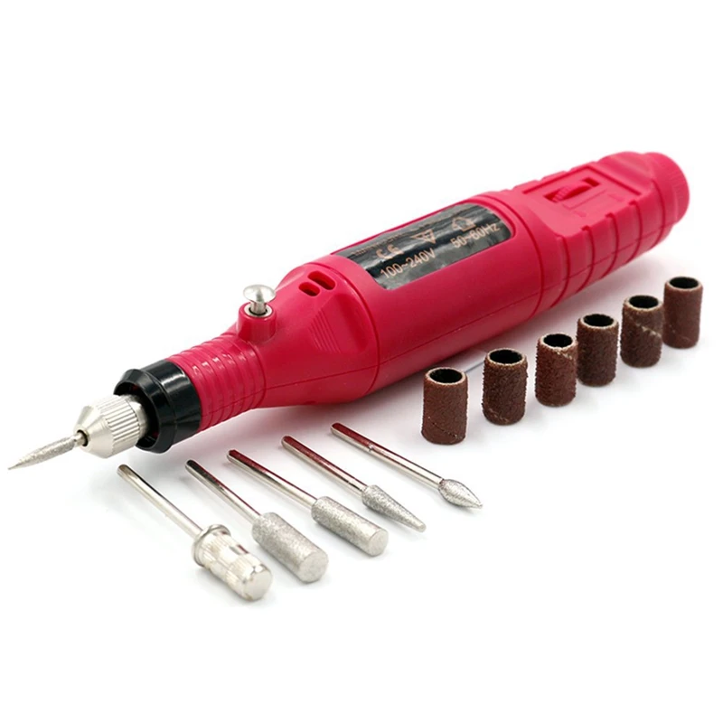 Miniature Engraving Pen Mini Diy Vibro Tool Kit for Metal Glass Ceramic Plastic Wood Jewelry Eu Plug | Инструменты