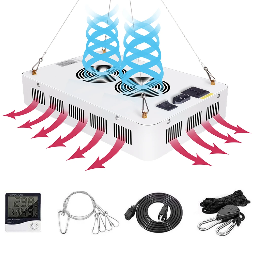 Светодиодная сельскохозяйственная лампа полного спектра CREE CXA2530 600 Вт Высокая