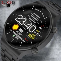 lige 2021 new smart watch men full touch sports clock ip68 waterproof heart rate monitor smartwatch for ios android phone box