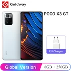 Сотовый телефон POCO X3 GT глобальная версия, 8 ГБ ОЗУ, 5G Гб ПЗУ, NFC, Функция затемнения, 67 Вт турбозарядка, частота обновления 256 Гц, камера 64 мп, 1100