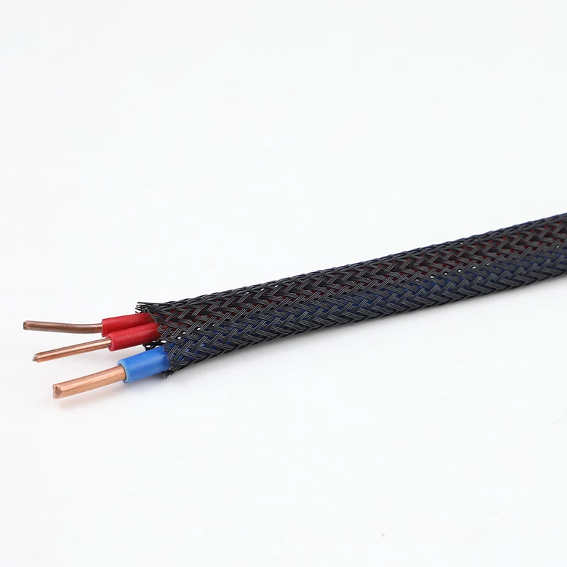 Black Insulated Cable Sleeve - Expandable Braided Wire Protection in Multiple Sizes (4mm to 50mm) image 4
