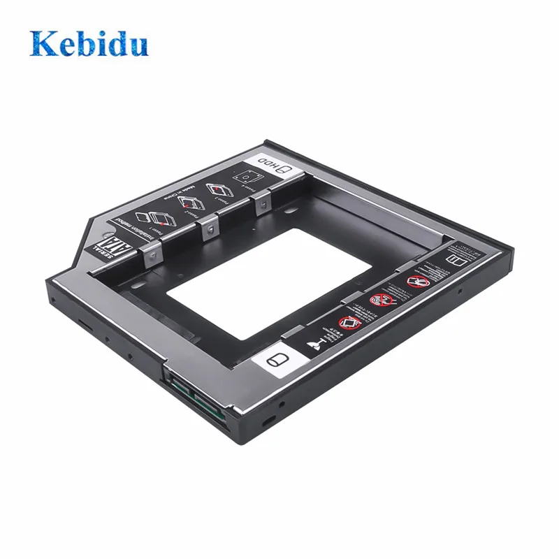 Kebidu 1 шт. универсальный чехол 9 5 мм SATA 3 0 2 дюйма для SSD HDD внешний алюминиевый