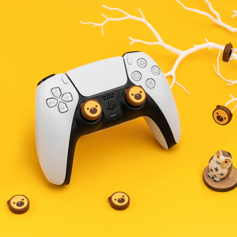 GeekShare PS4 PS5 NS Pro крышка джойстика s симпатичная силиконовая ручка для захвата