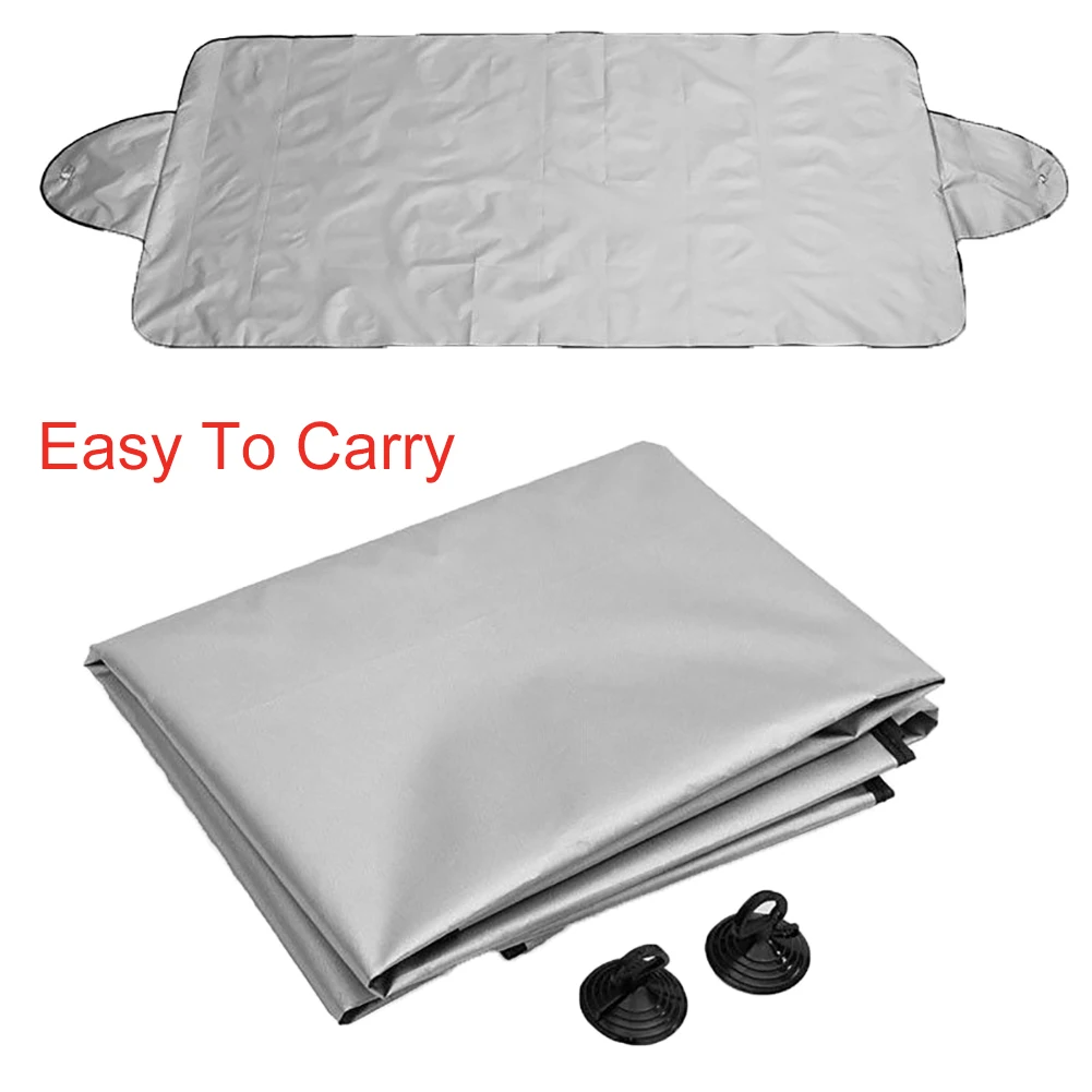 

Car Truck Windshield Snow Cover Waterproof Dust Ice Frost Sun Shade Protector carros Automobile Accessories