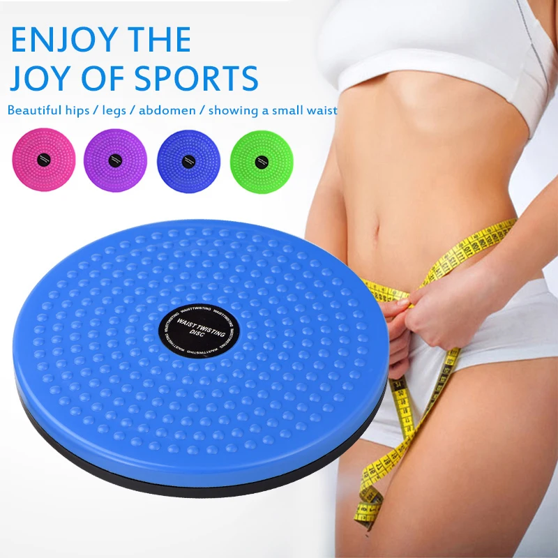 

360 Degree Rotation Yoga Balance Board Twist Waist Torsion Disc Board Fitness Disc Round Plates Board Gym Waist Equipment