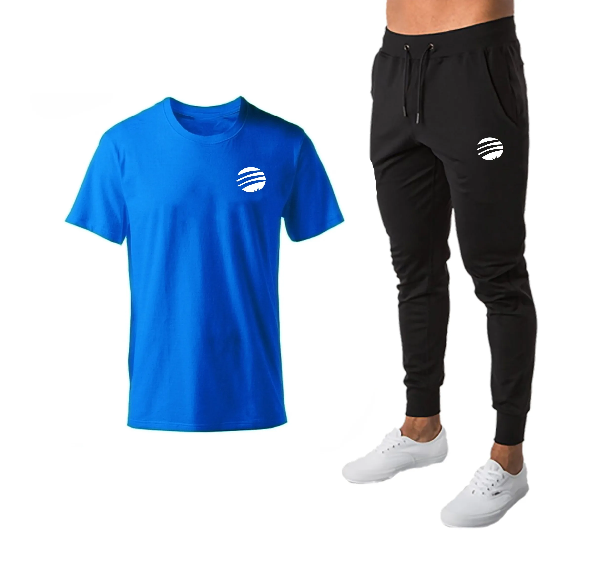 Распродажа летняя новинка футболка для мужчин повседневные Костюмы Мужская