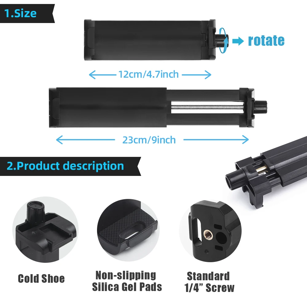 Универсальный зажим для планшета держатель Штатив монтажный адаптер