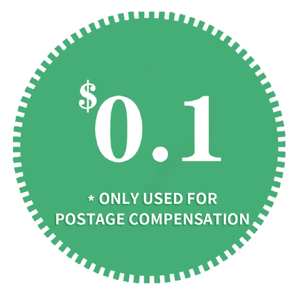 

Only Used For Postage Compensation