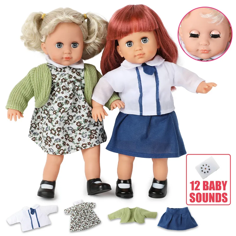 14 дюймовая мягкая силиконовая кукла Bebe reborn игрушки 36 см реалистичное умное