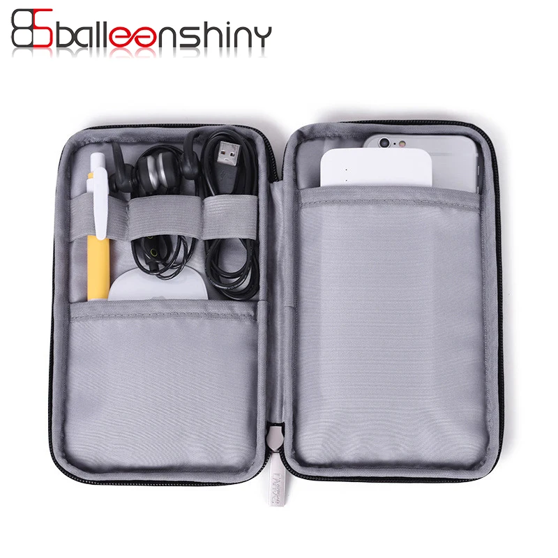 BalleenShiny дорожная сумка для проводов портативный цифровой USB органайзер устройств