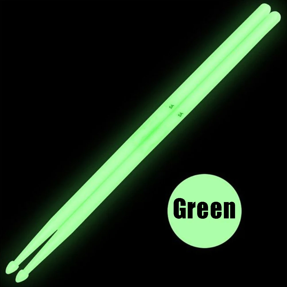 5A 1 пара светящиеся барабанные палочки набор барабанных палочек Jazz