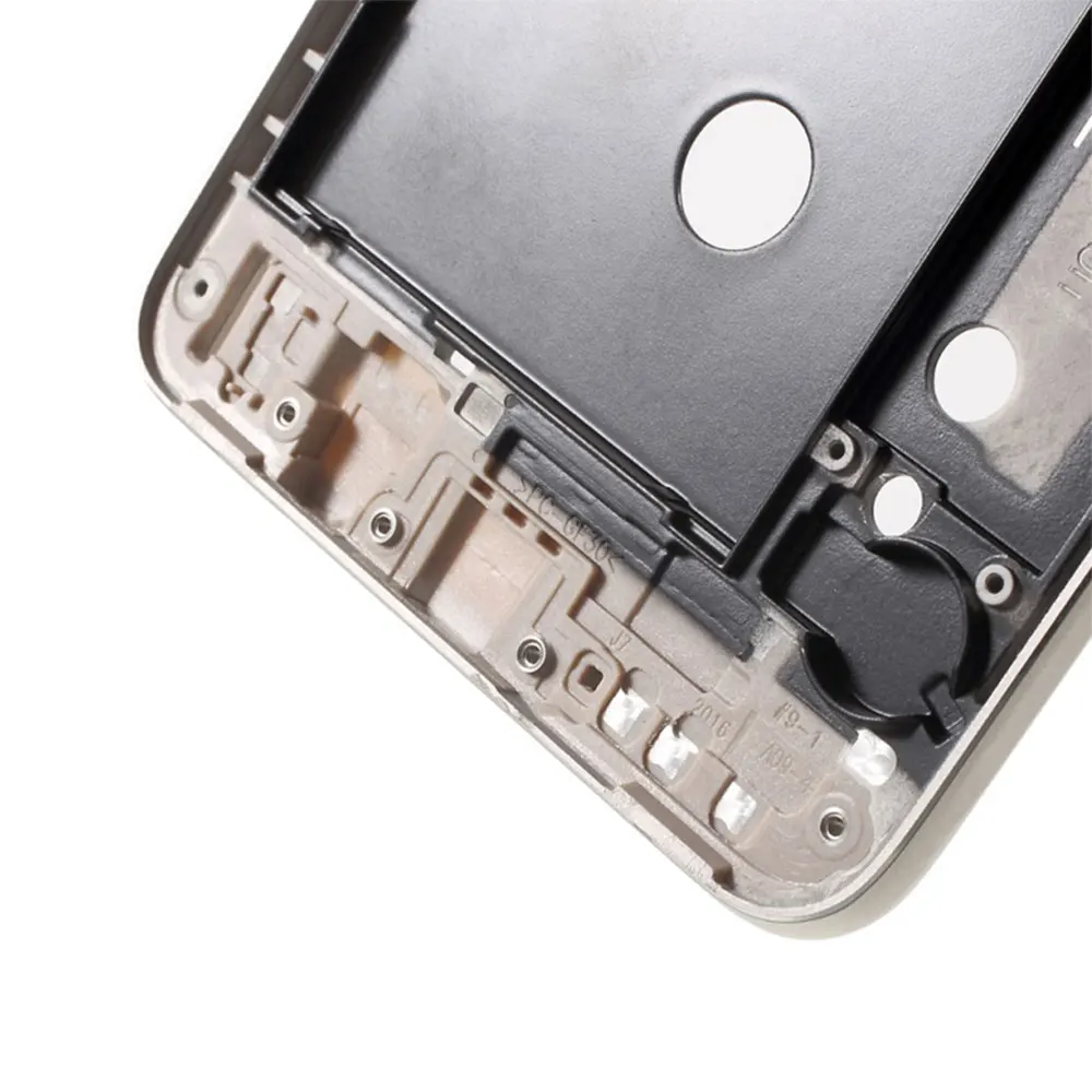 Корпус передней рамки для samsung J7 J710F J7108 ЖК-панель средняя рамка ободок чехол и кнопки+ клей