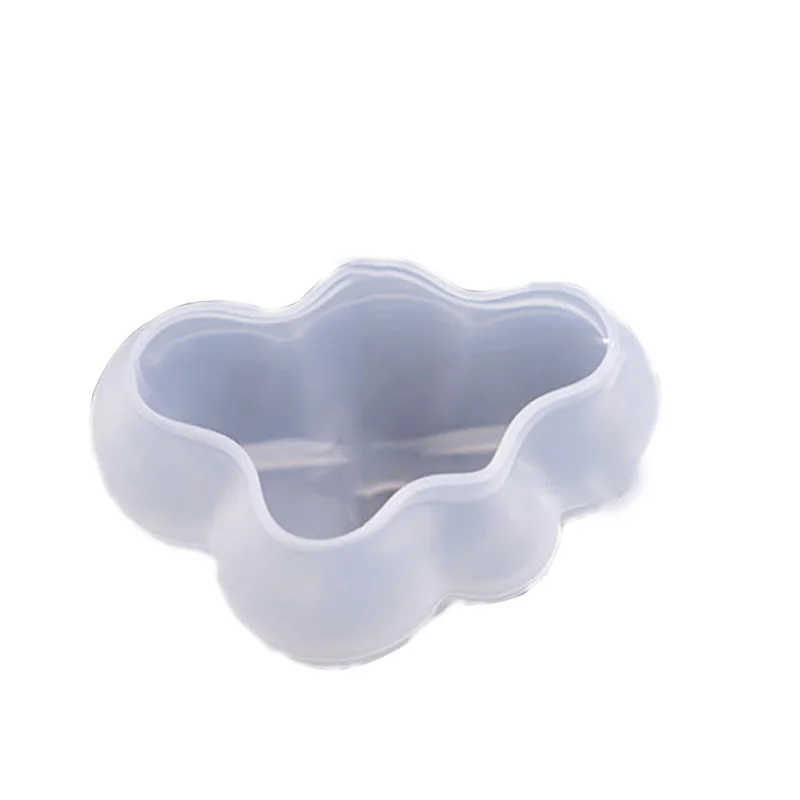 

3 Lovely 3D Three Dimensional Aromaholic Candle Mirror Large And Small Cloud Silica Transparent Mold