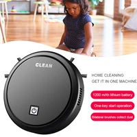 automatic robot smart wireless sweeping vacuum cleaner low noise cleaning machine rechargeable for dirt floors tile home