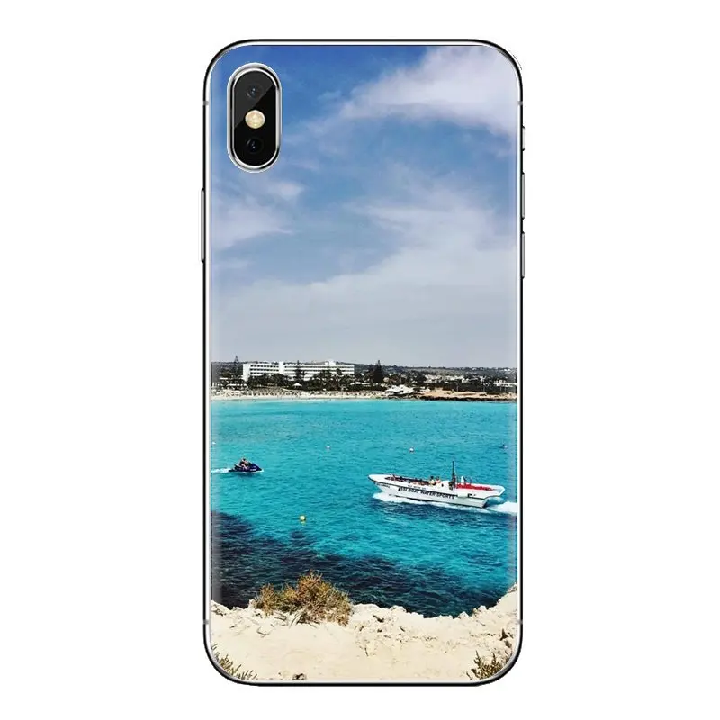 Turquoise Sea Cyprus For Xiaomi Mi3 Samsung A10 A30 A40 A50 A60 A70 Galaxy S2 Note 2 Grand Core Prime TPU Transparent Skin Case |