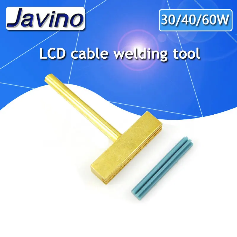 Плоский сварочный инструмент с ЖК экраном Т образная головка для горячего