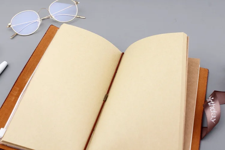 A6, высокое качество, твердый переплет, пустой, Ретро стиль, записная книжка из искусственной кожи, бизнес-блокнот,,, Библейский планировщик, ручная работа