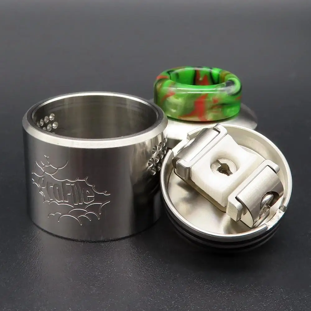 Атомайзер RDA вейп с одной катушкой MTL 24 мм баком для капания Squonk BF PIN | Электроника