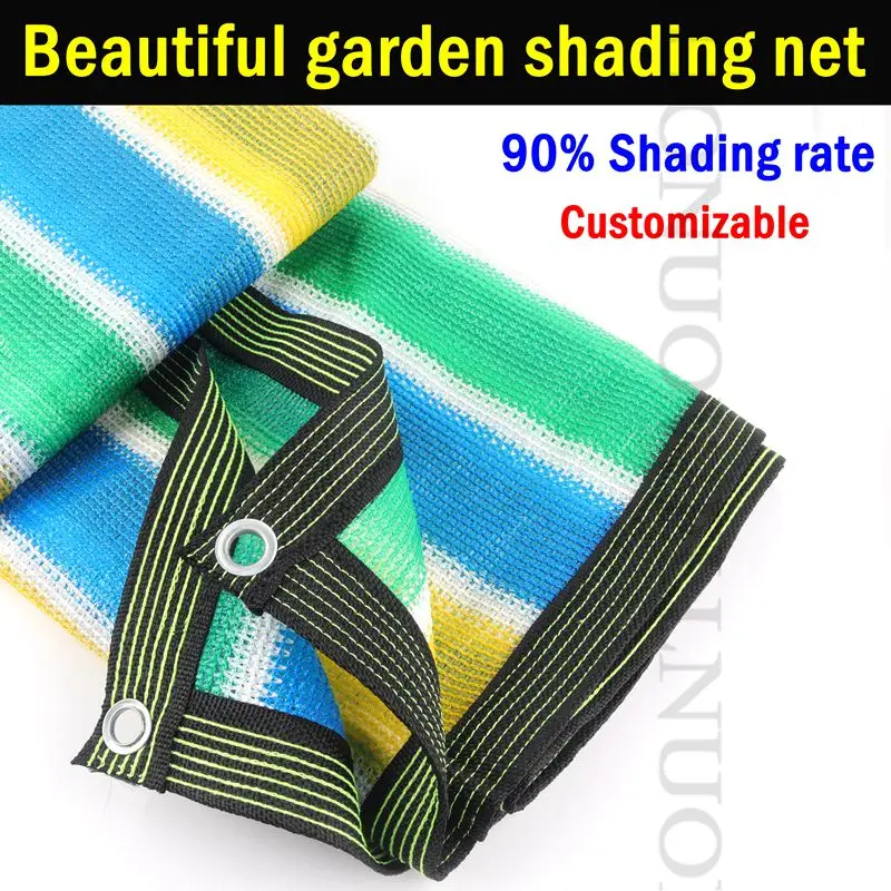 

Custom-made Thickening Shade Net Garden Plant Anti-UV Sunshade Sail Beautiful Courtyard Fence Net Outdoor Awning Sunshade Net