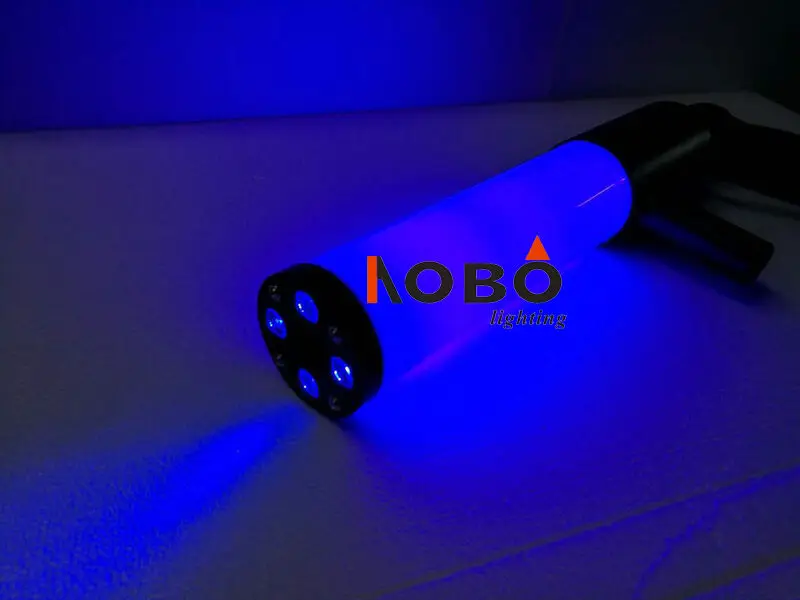 Портативный светодиодный DJ co2 pistola RGB Jet специальные эффекты профессиональный