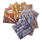 Настенные 3d-наклейки с изображением кирпича, водонепроницаемые пенопластовые самоклеящиеся обои для защиты от столкновений, декор для детской комнаты, спальни, 1 шт.