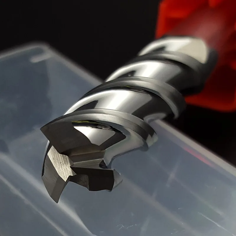 1 шт. Фрезерный резак с ЧПУ HRC55 3 фреза твердосплавная Концевая для алюминия меди