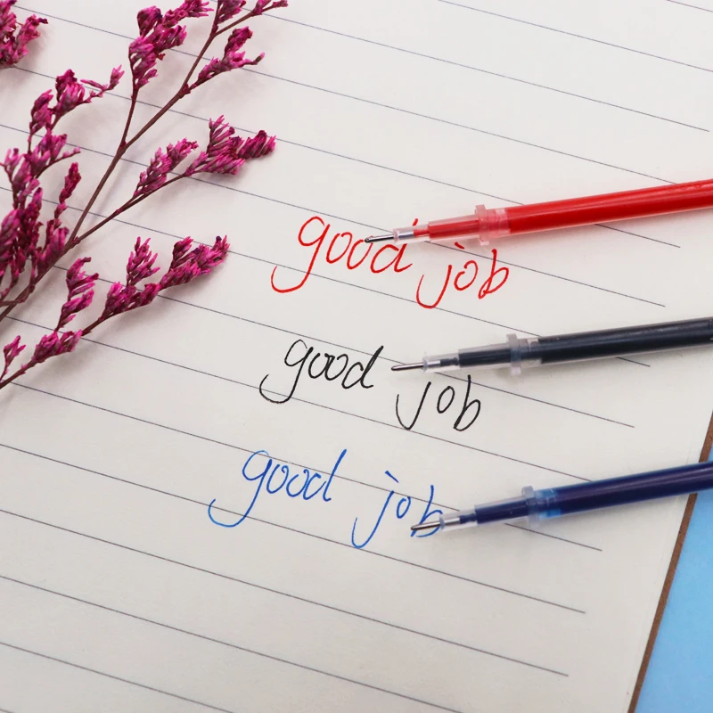 Сменная гелевая ручка с иглой 0 38 мм 20 шт./компл. Сменные аксессуары синими