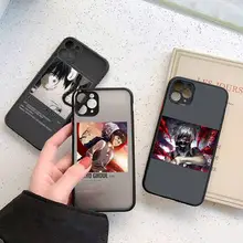 Tokyo Ghoul Anime pattern Phone Case matte transparent  For iphone 7 8 11 12 plus mini x xs xr pro max cover