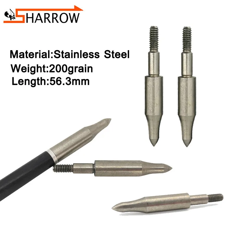

12/24/36pcs Archery Arrowhead 200grain Broadhead for Carbon Fiberglass Arrow Shooting Target Point Tips Hunting Accessories