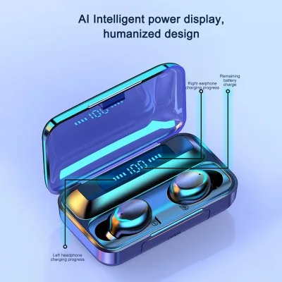 

Touch 5.0 bluetooth headset can display power, voice control, suitable for business office