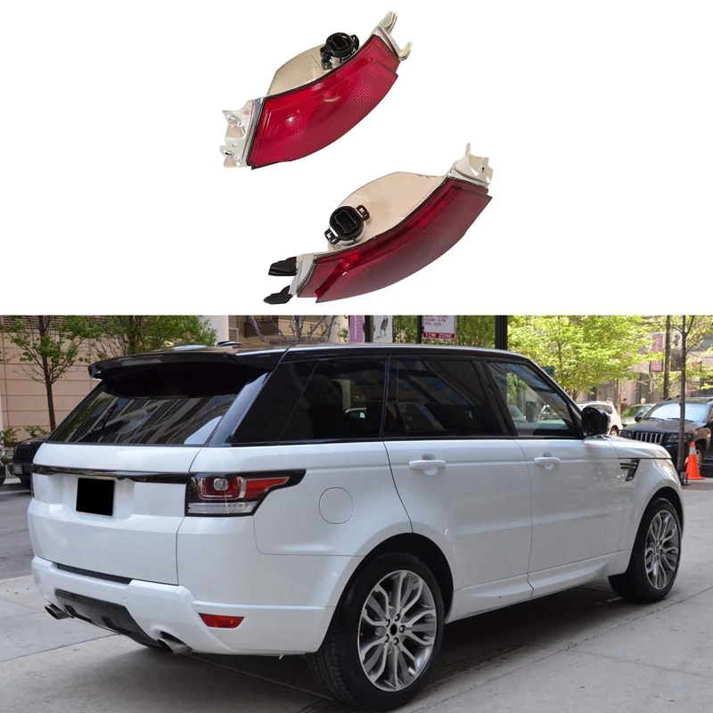 

Rear Bumper Fog Lamp Reflector Warning Lamp Brake Light LR043985 LR043983 Fit for Land Rover Range Rover Sport 2014