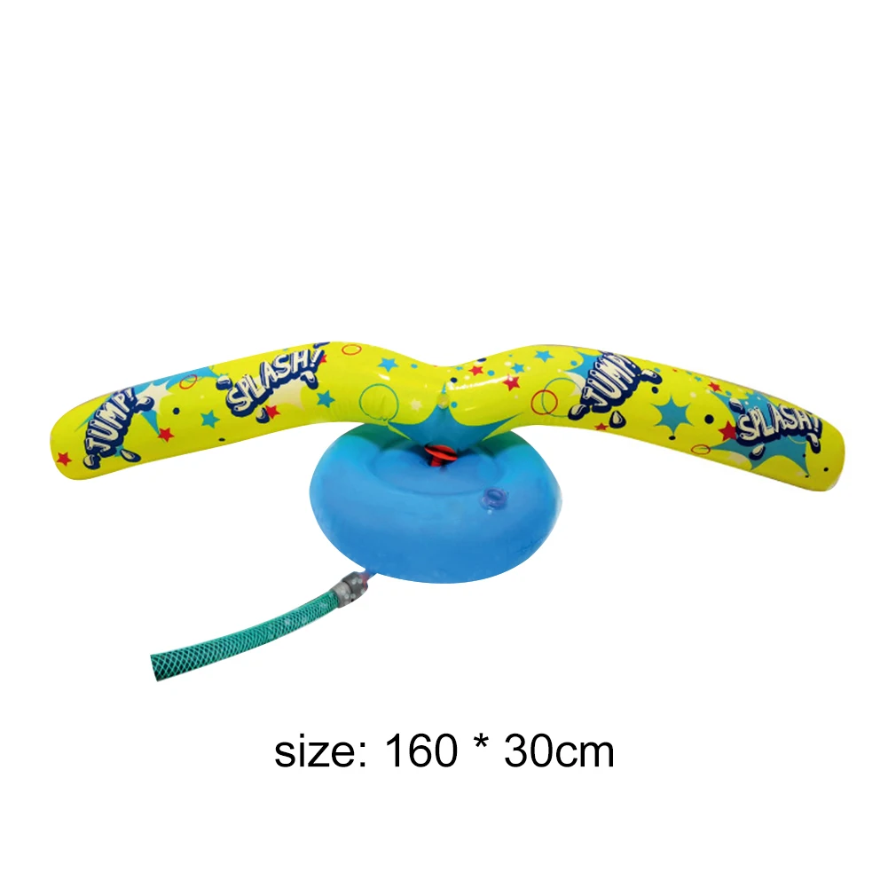 PVC Rotating Sprinkler Stick Inflatable Toy Children Interative Playing Mat Lawn Water | Игрушки и хобби