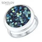 Кольцо SOKOLOV из серебра, Серебро, 925, Женское, Оригинальная продукция