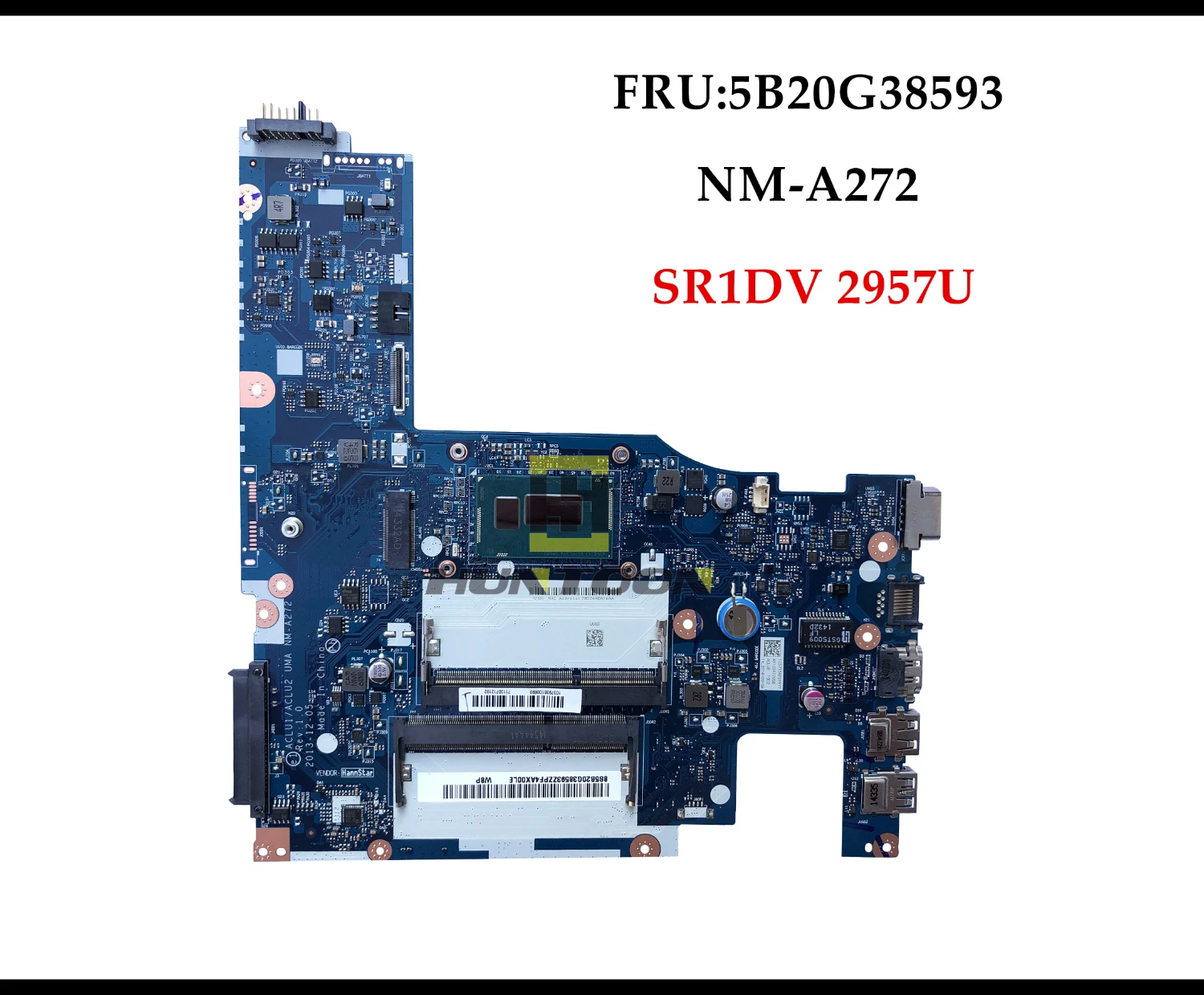 Высококачественная материнская плата ACLU1/ACLU2 UMA NM A272 для ноутбука Lenovo G50 70 5B20G38593 SR1DV
