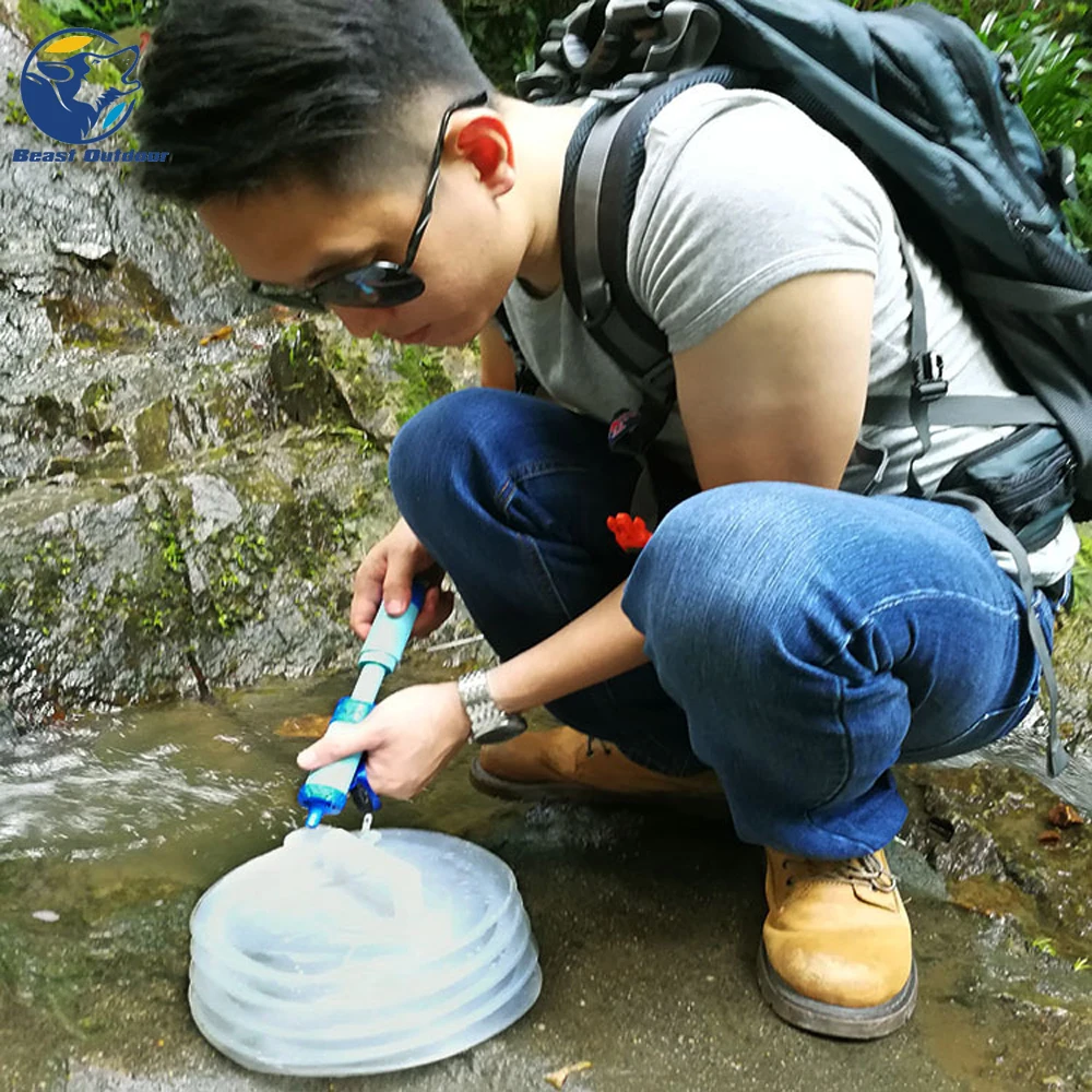Многофункциональный уличный герметичный очиститель воды кемпинг походы