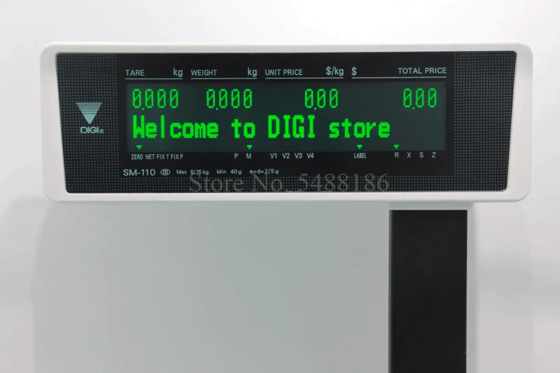 DIGI SM-100 Plus весы с печатью этикеток SM100 SM100PCS + SM110P Цифровой баланс для супермаркетов