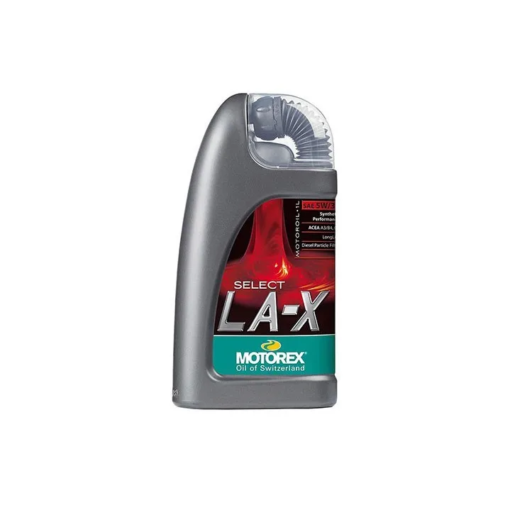 MOTOREX Масло моторное SELECT LA X SAE 5W/30 1 литр|Обслуживание двигателя| |