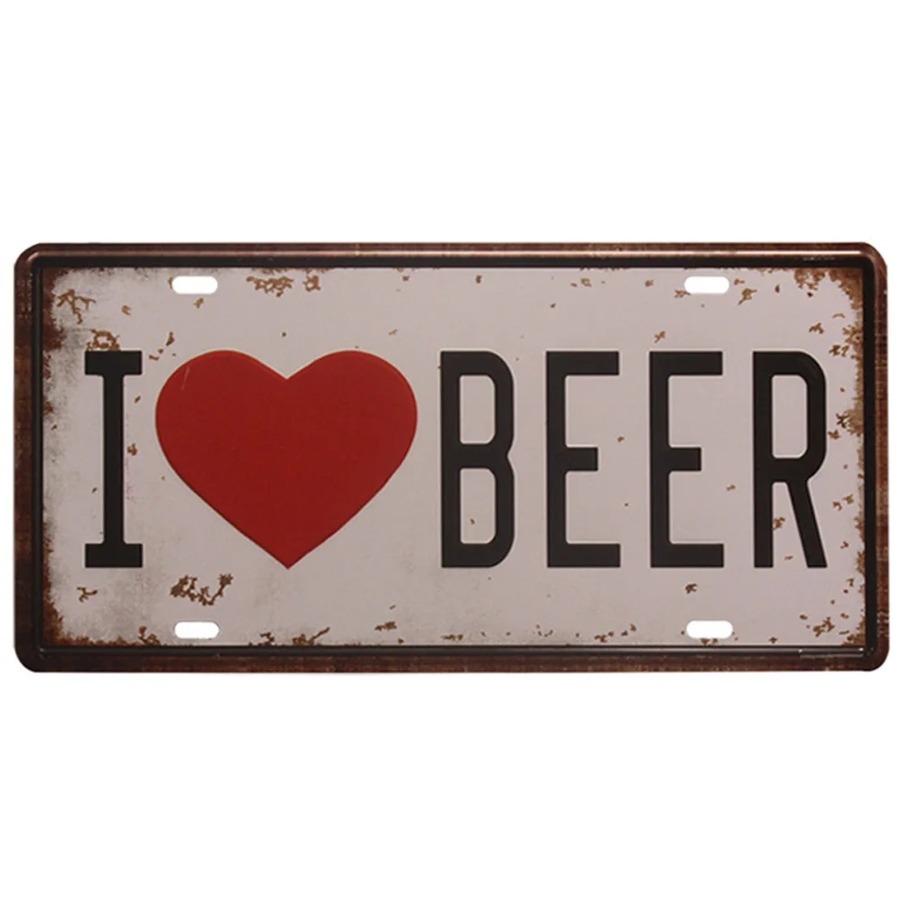 Ретро металлическая Жесть по индивидуальному заказу из металла плакат пластина