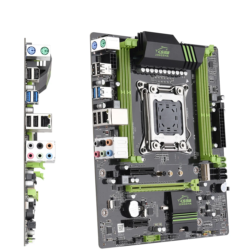 jingsha x79 motherboard set with lga2011 combos xeon e5 2689 cpu 2pcs x 8gb 16gb memory ddr3 1600mhz nvme 256gb m 2 cooler free global shipping