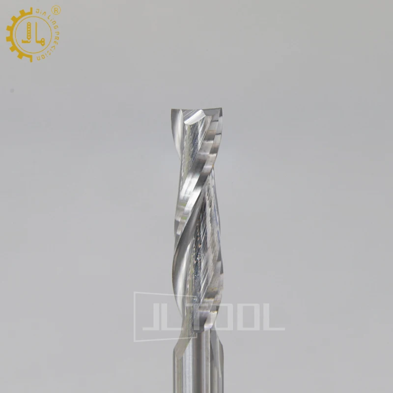 Инструмент для резки акрила с двумя канавками твердосплавные инструменты ЧПУ