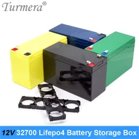 12v 32650 32700 lifepo4 battery storage box with 21x4 bracket for 12v uninterrupted power supply and e bike battery use turmera