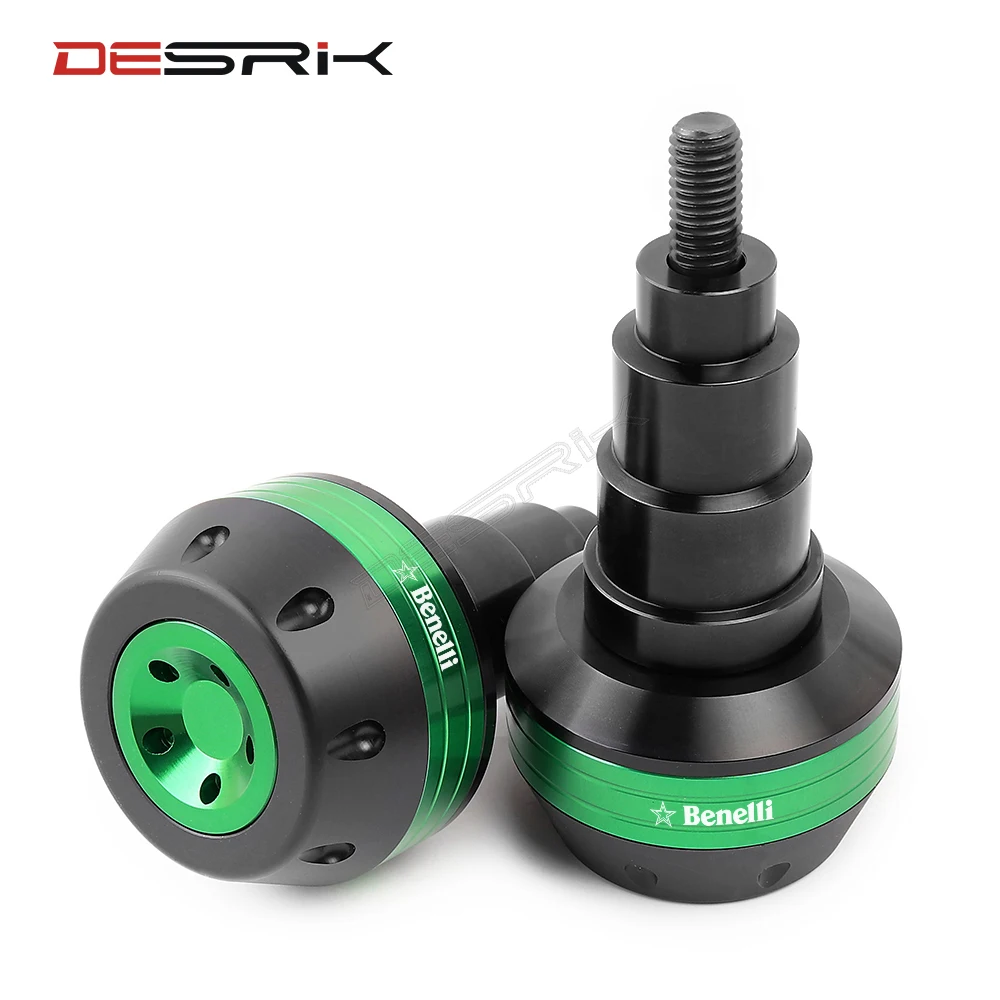 

DESRIK With Benelli logo Motorcycle Falling Protection Crash Pads Frame Sliders Protector For Benelli leoncino 500 Leoncino500
