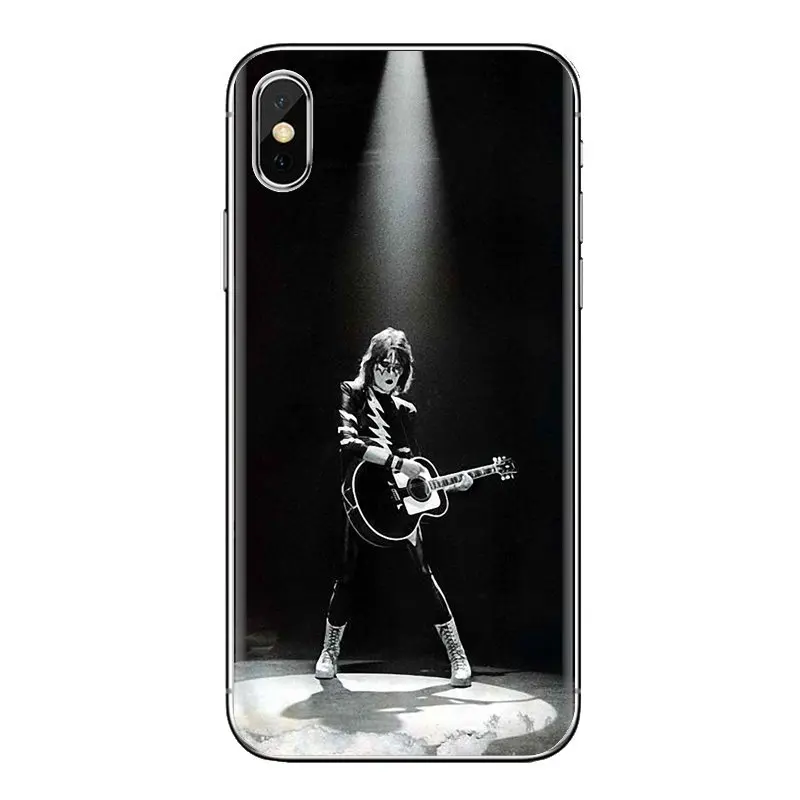 Рок-Группа Kiss USA для iPod Touch Apple iPhone 4 4s 5 5S SE 5C 6 6S 7 8 X XR XS Plus MAX мягкие прозрачные чехлы |