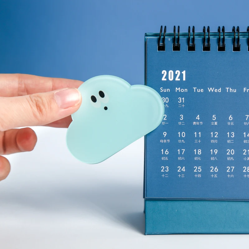 

Yoofun 1 Pc/Design Cute Long Live Series Kawaii Expression Acrylic Paper Memo Clip Decorative Stationery School Office Supplies