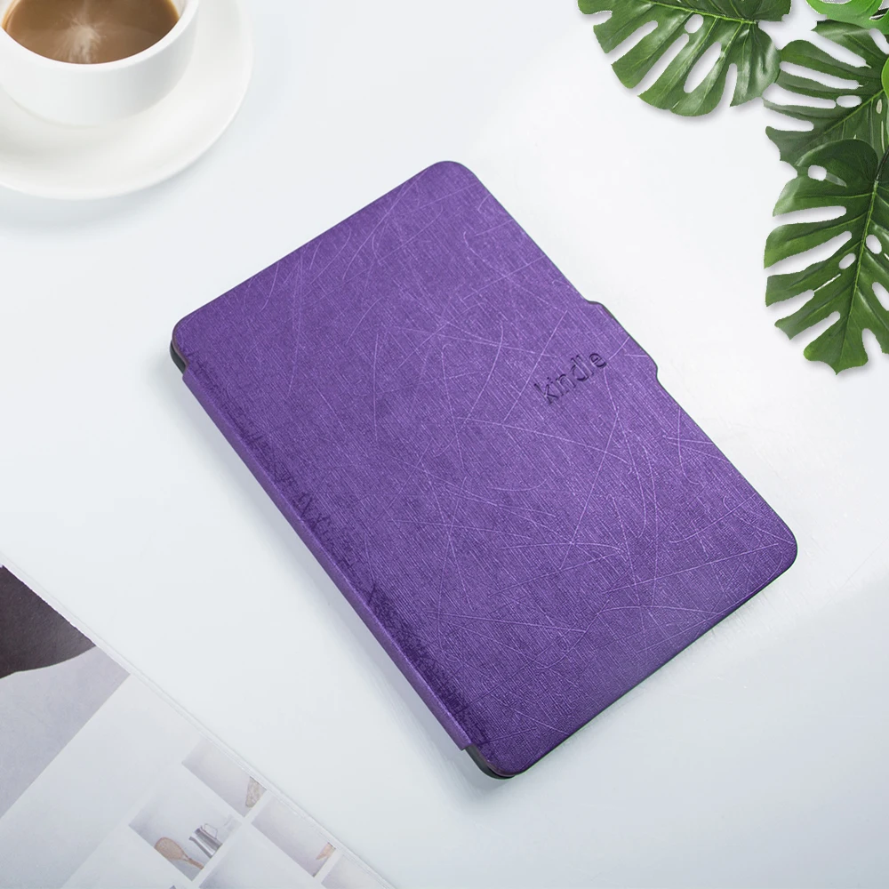 Чехол для kindle 8 E-reader pu кожаный чехол для amazon kindle 8th поколения sleepcover с ручным grap