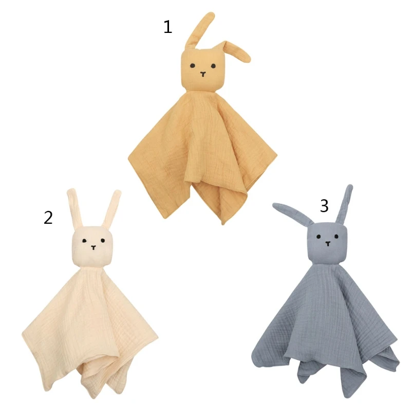 

3 Colors Baby Toys Cartoon Soothe Towel Appease Doll For Newborn Soft Comforting Towel Sleeping Toy Gift Wholesale