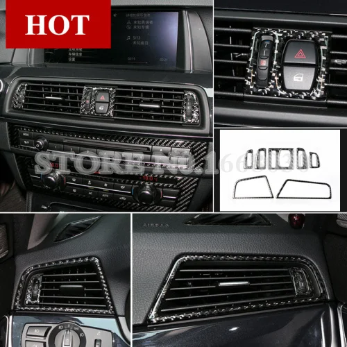 Крышка для центрального и бокового воздуховыпускного отверстия из углеродного