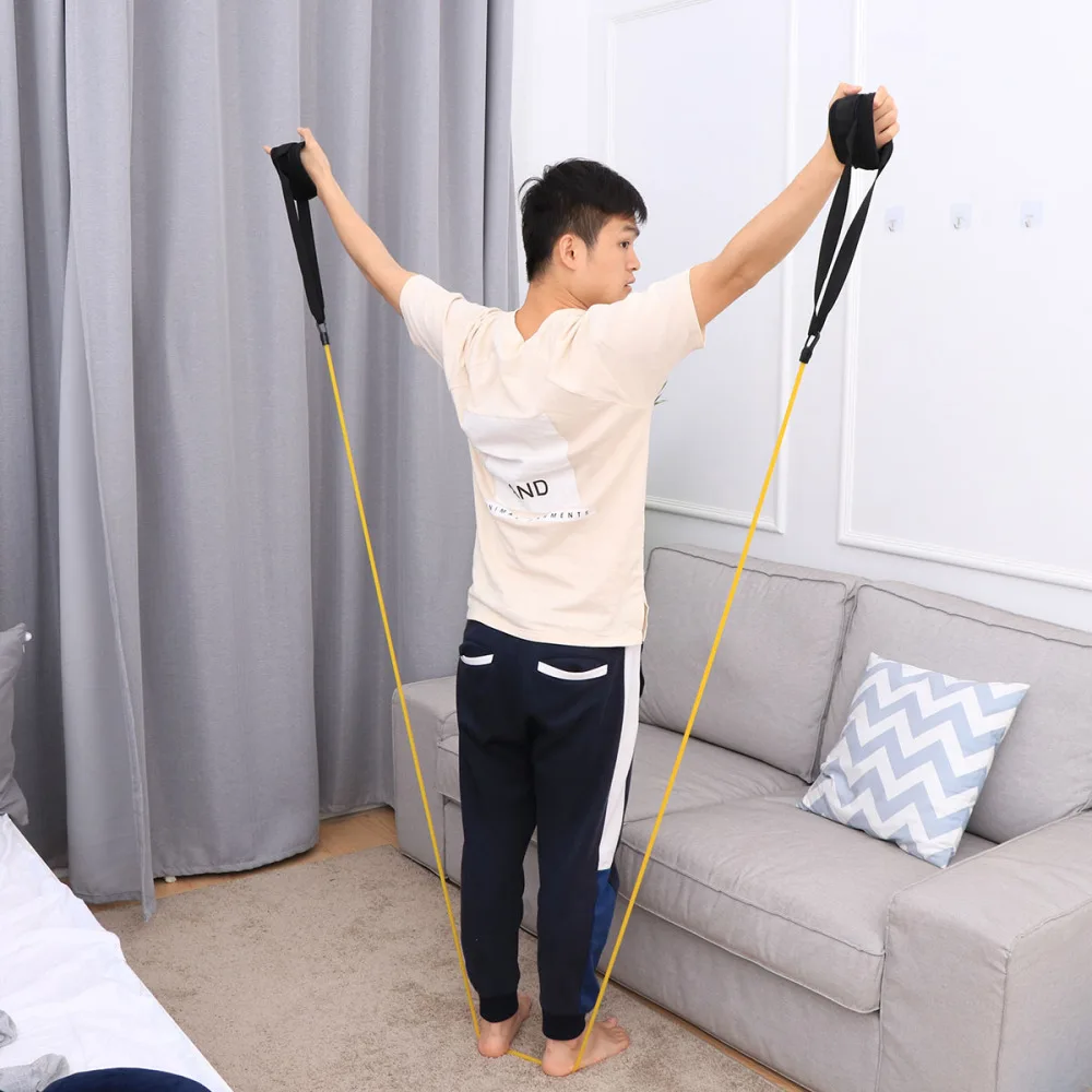 

Swimming Resistance Belt Set Swim Training Band Swim Elastic Exerciser Belt (Ankle Buckle + 1Pc 6x9x2m Elastic Rope + Binding Be