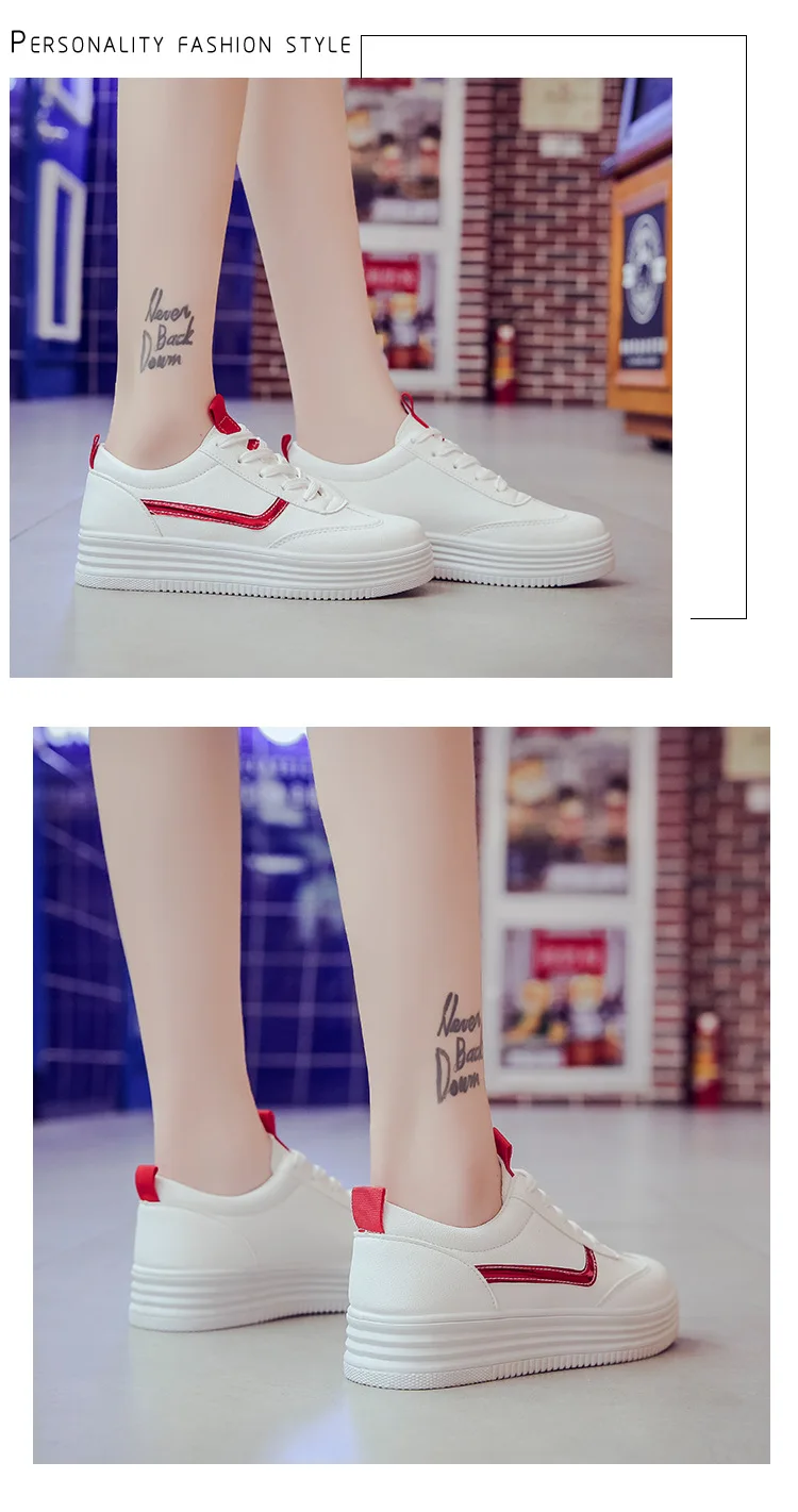 Women Shoes Autumn New Style Casual Sports Fashion Shoes Korean-style Stylish Versatile White Shoes Women's